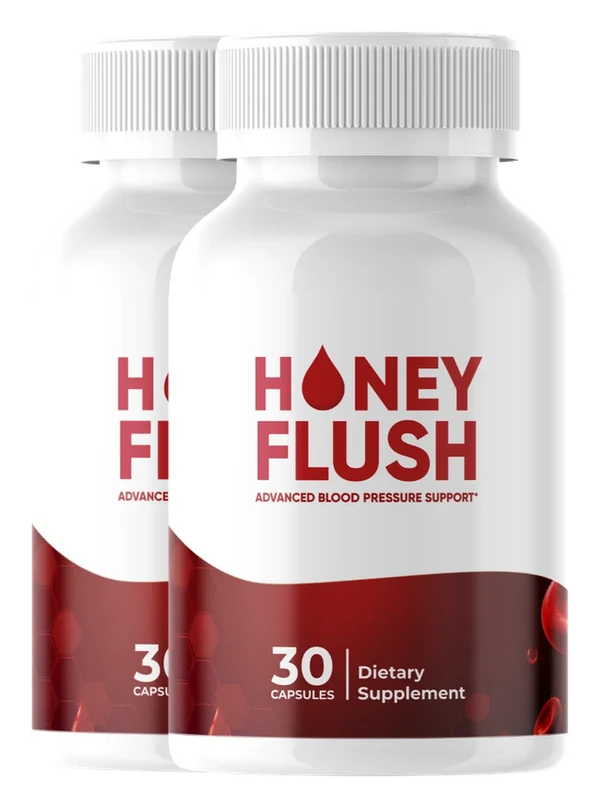 Honey Flush capsule bottles
